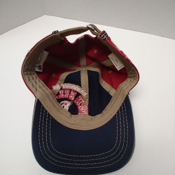 Disney Parks Disneyland baseball cap red navy distressed look - Picture 5 of 11
